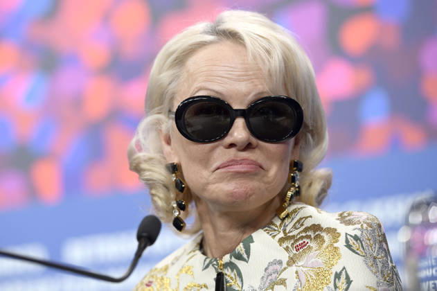 Pamela Anderson at the press conference for the feature film Rosebush Pruning at the Berlinale 2026 76 Berlin International Film Festival at the Hotel Grand Hyatt Berlin, 14 02 2026 Foto:xC.xNiehausx xFuturexImagex pruning_6273