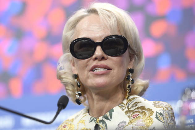 Pamela Anderson at the press conference for the feature film Rosebush Pruning at the Berlinale 2026 76 Berlin International Film Festival at the Hotel Grand Hyatt Berlin, 14 02 2026 Foto:xC.xNiehausx xFuturexImagex pruning_6274