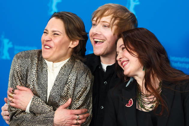 Photocall for Nightborn , Grand Hyatt Berlin, Berlin, Germany Seidi Haarla, Rupert Grint and Hanna Bergholm poses at the Photocall for Nightborn during Berlinale (Berlin Film Festival) at Grand Hyatt Berlin, Berlin, , Germany on 14 February 2026., Credit:Julie Edwards Avalon  Copyright: xJuliexEdwardsx xAvalonx 1075008678