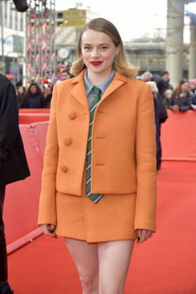Luna Wedler at the premiere of the feature film Allegro Pastell at the Berlinale 2026 76 Berlin International Film Festival at the Zoo Palast Berlin, 14 02 2026 Foto:xM.xBehrensx xFuturexImagex allegro_6212