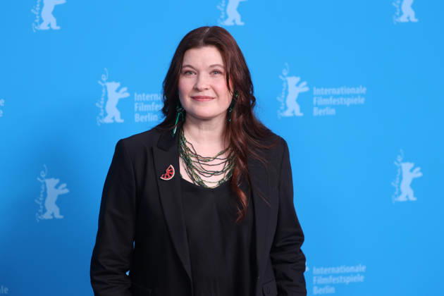 February 14, 2026, Berlin, Germany: Hanna Bergholm poses at the photocall of YoÂ¶n Lapsi (Nightborn) during the 76th Berlinale International Film Festival at Hotel Hyatt in Berlin, Germany, on 14 February 2026. Photo: Berlin Germany - ZUMAm179 20260214_zep_m179_013 Copyright: xAlecxMichaelx