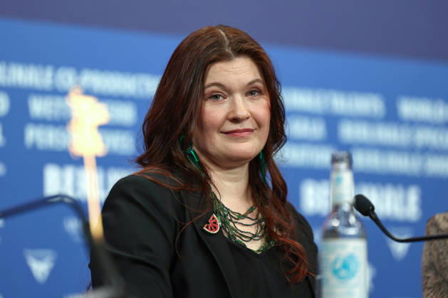 Entertainment Bilder des Tages February 14, 2026, Berlin, Brandenburg, Germany: The 76 Berlinale Film Festival is taking place in Berlin from February 12 to 22, 2026. Nightborn film press conference. Hanna Bergholm answers to journalists questions. Berlin Germany - ZUMAt227 20260214_zip_t227_017 Copyright: xMarinaxTakimotox