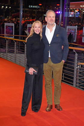 Feo Aladag, Dr Martin Diesbach at the premiere ROSEBUSH PRUNING as part of 76 BERLINALE International Berlin Film Festival at the Berlinale Palast at Potsdamer Platz in Berlin on 14 02 2026