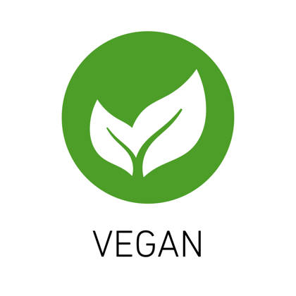 Vegan Leaf Emblem A vibrant green leaf symbol representing veganism and healthy living. Perfect for branding, food labels, and wellness products. Copyright: xTingax