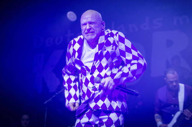 Stumpen from Knorkator live at a concert of the All Good Things are 30 Tour at Capitol Hannover, 14 02 2026 Foto:xC.xSpeidelx xFuturexImagex knorkator_6206