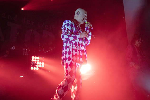 Stumpen from Knorkator live at a concert of the All Good Things are 30 Tour at Capitol Hannover, 14 02 2026 Foto:xC.xSpeidelx xFuturexImagex knorkator_6208