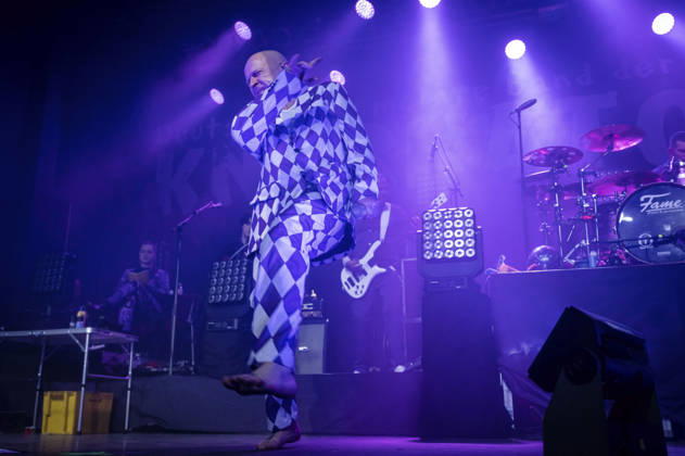 Stumpen from Knorkator live at a concert of the All Good Things are 30 Tour at Capitol Hannover, 14 02 2026 Foto:xC.xSpeidelx xFuturexImagex knorkator_6211