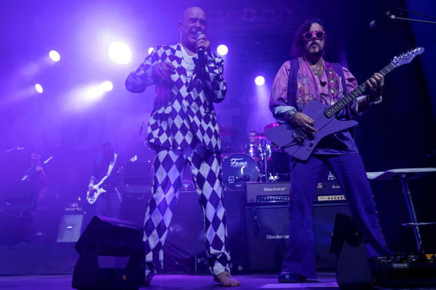 Stumpen and Buzz Dee from Knorkator live at a concert of the All Good Things are 30 Tour at Capitol Hannover, 14 02 2026 Foto:xC.xSpeidelx xFuturexImagex knorkator_6212