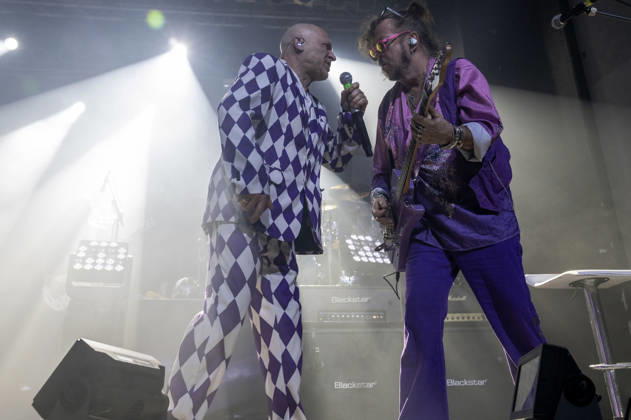 Stumpen and Buzz Dee from Knorkator live at a concert of the All Good Things are 30 Tour at Capitol Hannover, 14 02 2026 Foto:xC.xSpeidelx xFuturexImagex knorkator_6214