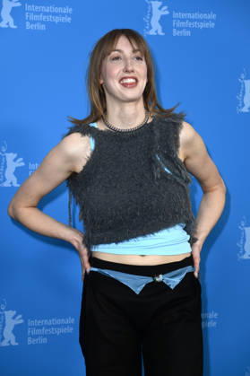 Caro Braun at the photocall for the feature film Rose at the Berlinale 2026 76 Berlin International Film Festival at the Hotel Grand Hyatt Berlin, 15 02 2026 Foto:xN.xKubelkax xFuturexImagex rose_6211