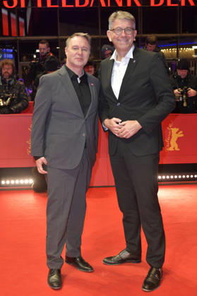 Andreas Babler and Wolfram Weimer at the premiere of the feature film Rose at the Berlinale 2026 76 Berlin International Film Festival in the Berlinale Palast Berlin, 15 02 2026 Foto:xM.xBehrensx xFuturexImagex rose_6280