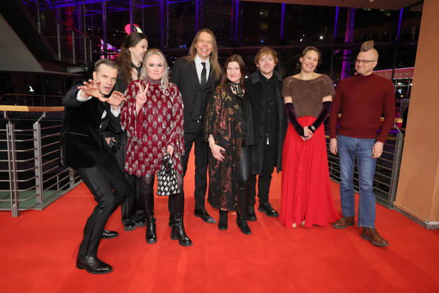 76. Berlinale, Yön Lapsi Premiere February 14, 2026, Berlin, Germany: Daniel Kuitunen, Noemie Devide, Guest, Eicca Toppinen, Hanna Bergholm, Rupert Grint, Seidi Haarla and Ilja Rautsi attend the photocall of Yo¶n Lapsi (Nightborn) during the 76th Berlinale International Film Festival at Berlinalepalast in Berlin, Germany, on 15 February 2026. Photo: Berlin Germany - ZUMAm179 20260214_zep_m179_039 Copyright: xAlecxMichaelx