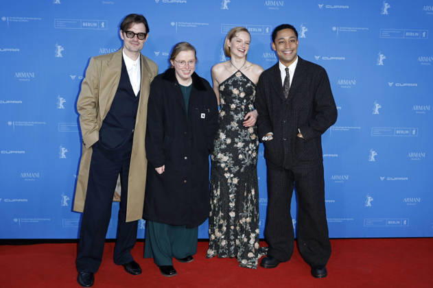 Sam Riley, Charlotte Regan, Emma Laird and Loyle Carner at the premiere of the BBC series Mint at the Berlinale 2026 76 Berlin International Film Festival at the Zoo Palast Berlin, 15 02 2026 Foto:xC.xTamckex xFuturexImagex mint_6216