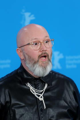 February 15, 2026, Berlin, Germany: Belgian screenwriter Angelo Tijssens poses for a photo call for the film Dust during the 76th Berlin International Film Festival (Berlinale), which is Europe s first major film festival of the year, in Berlin. The festival runs from February 12 to 22, 2026. Berlin Germany  - ZUMAf146 20260215_zip_f146_067 Copyright: xRouzbehxFouladix