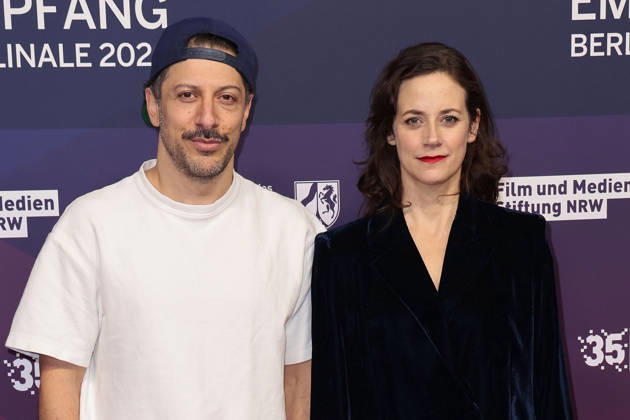Fahri Yardim and Anja Knauer at the NRW Reception on 15 02 2026 as part of the 76 Berlinale in Berlin NRW Berlinale Reception in Berlin