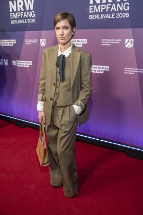 Isabell Horn as a guest at the NRW reception at the 76 Berlinale 2026 at the Representation of the State of North Rhine-Westphalia to the Federal Government, on Sunday 15 02 2026 in Berlin Berlin Germany