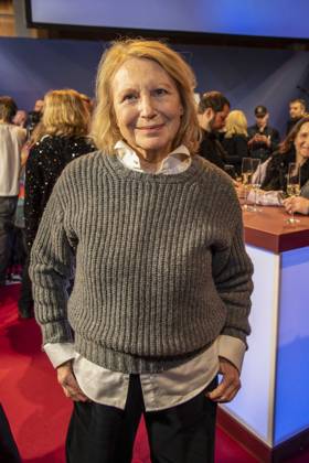 Maren Kroymann as a guest at the NRW reception at the 76 Berlinale 2026 in the Representation of the State of North Rhine-Westphalia to the Federal Government, on Sunday 15 02 2026 in Berlin Berlin Germany