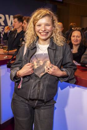 Luisa Celine Gaffron as a guest at the NRW Reception at the 76 Berlinale 2026 at the Representation of the State of North Rhine-Westphalia to the Federal Government, on Sunday 15 02 2026 in Berlin Berlin Germany