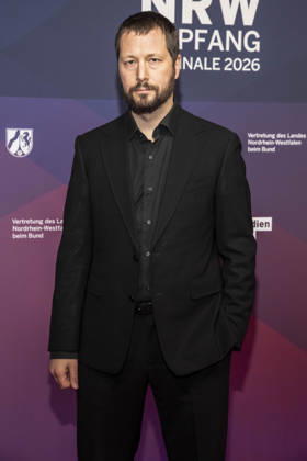 Mstyslav Tschernow as a guest at the NRW reception at the 76 Berlinale 2026 in the Representation of the State of North Rhine-Westphalia to the Federal Government, on Sunday 15 02 2026 in Berlin Berlin Germany