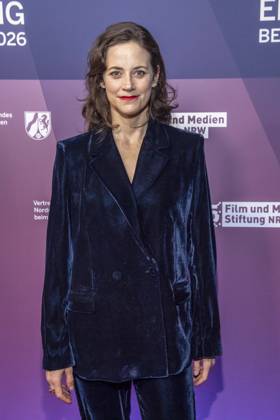 Anja Knauer as a guest at the NRW reception at the 76 Berlinale 2026 at the Representation of the State of North Rhine-Westphalia to the Federal Government, on Sunday 15 02 2026 in Berlin Berlin Germany