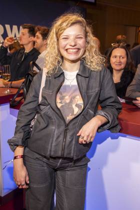 Luisa Celine Gaffron as a guest at the NRW Reception at the 76 Berlinale 2026 at the Representation of the State of North Rhine-Westphalia to the Federal Government, on Sunday 15 02 2026 in Berlin Berlin Germany