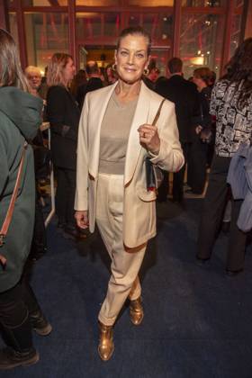 Marie Baeumer as a guest at the NRW reception at the 76 Berlinale 2026 at the Representation of the State of North Rhine-Westphalia to the Federal Government, on Sunday 15 02 2026 in Berlin Berlin Germany