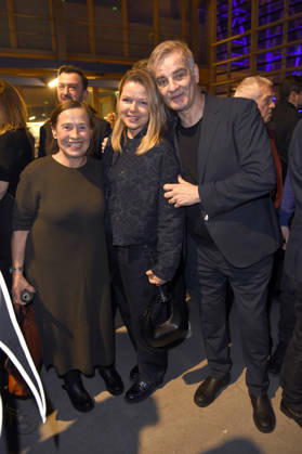 Heinrich Schafmeister with his wife Jutta Schafmeister and guest at the 23 NRW reception of the state of NRW and the Film und Medienstiftung NRW as part of the Berlinale 2026 at the Representation of the State of North Rhine-Westphalia Berlin, 15 02 2026 Foto:xC.xNiehausx xFuturexImagex nrw_6285