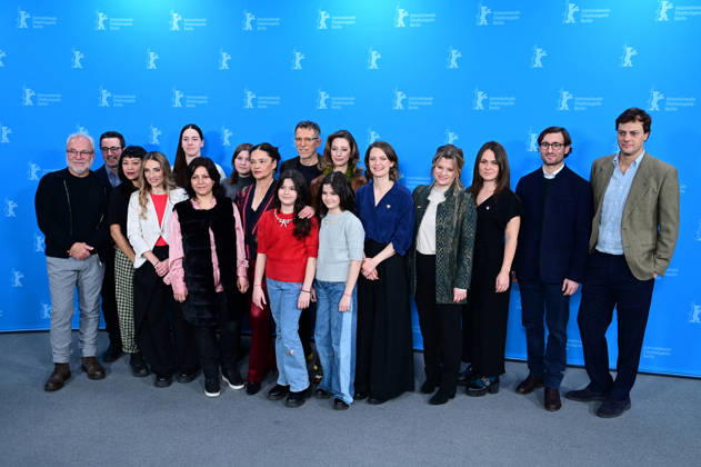 Christian Bégin, Chiara Caselli, Galin Stoev, Michelle Tzontchev, Geneviève Dulude de Celles, Fanny Drew, Sarah Mannering at the photocall of the film Nina Roza during the 76th Berlinale International Film Festival Berlin 2026 , February 16, 2026 Romain Doucelin Bestimage The Nina Roza photocall during the 76th Berlinale International Film Festival Berlin at Grand Hyatt Hotel on February 16, 2026 in Berlin, Germany Berlin Allemagne  Copyright: xRomainxDoucelinx xBestimagexRomainxDoucelinx xBestimagex