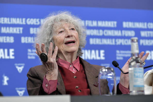 Ulrike Ottinger at the press conference for the feature film Die Blutgräfin The Blood Countess at the Berlinale 2026 76 Berlin International Film Festival at the Hotel Grand Hyatt Berlin, 16 02 2026 Foto:xM.xBehrensx xFuturexImagex blutgraefin_6282