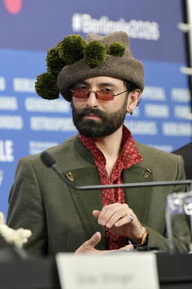 Tom Neuwirth Conchita Wurst at the press conference for the feature film The Blood Countess at the Berlinale 2026 76 Berlin International Film Festival at the Hotel Grand Hyatt Berlin, 16 02 2026 Foto:xM.xBehrensx xFuturexImagex blutgraefin_6288