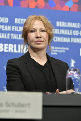 Birgit Minichmayr at the press conference for the feature film The Blood Countess at the Berlinale 2026 76 Berlin International Film Festival at the Hotel Grand Hyatt Berlin, 16 02 2026 Foto:xM.xBehrensx xFuturexImagex blutgraefin_6289