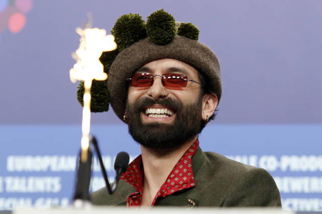 Tom Neuwirth Conchita Wurst at the press conference for the feature film The Blood Countess at the Berlinale 2026 76 Berlin International Film Festival at the Hotel Grand Hyatt Berlin, 16 02 2026 Foto:xC.xTamckex xFuturexImagex blutgraefin_6329