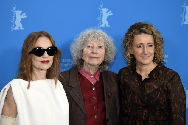 Isabelle Huppert, Ulrike Ottinger and Tricia Tuttle at the photocall for the feature film The Blood Countess at the Berlinale 2026 76 Berlin International Film Festival at the Hotel Grand Hyatt Berlin, 16 02 2026 Foto:xC.xNiehausx xFuturexImagex blutgraefin_6330