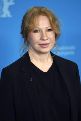 Birgit Minichmayr at the photocall for the feature film The Blood Countess at the Berlinale 2026 76 Berlin International Film Festival at the Hotel Grand Hyatt Berlin, 16 02 2026 Foto:xC.xNiehausx xFuturexImagex blutgraefin_6339