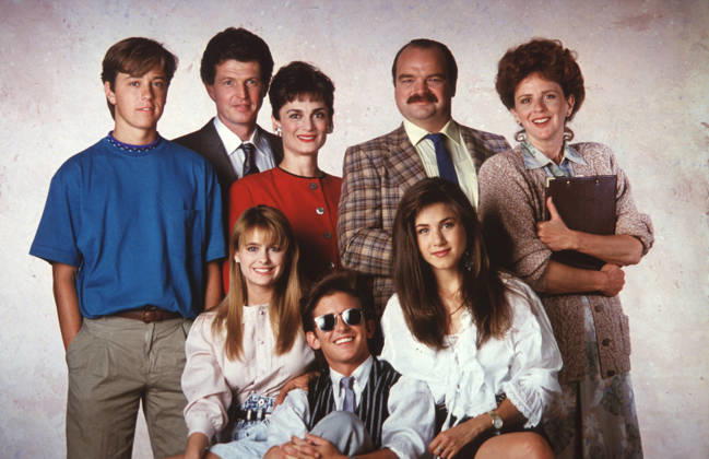 RECORD DATE NOT STATED Ferris Bueller Brandon Douglas, Sam Freed, Cristine Rose, Richard Riehle, Judith Kahan, Jennifer Aniston, Charlie Schlatter, Ami Dolenz 1990 ** H.L. EDITORIAL USE ONLY  Copyright: x