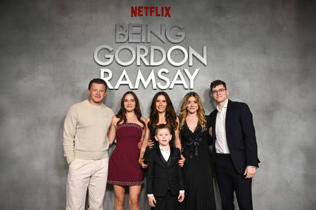 Being Gordon Ramsey Netflix Launch LONDON, ENGLAND - FEBRUARY 16: Adam Peaty, Holly Ramsay, Tana Ramsay, Oscar James Ramsay, Tilly Ramsay and Henry Farrow attend the launch of Being Gordon Ramsey on February 16, 2026 in London, England., Credit:Jeff Spicer Avalon United Kingdom, England, London Copyright: xJeffxSpicerx xAvalonx 1075697951
