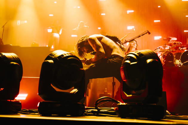 Concert of Biffy Clyro in Berlin Concert of the band Biffy Clyro on 16 02 2026 at the Max Schmeling Halle in Berlin In the picture singer and guitarist Simon Neil , Berlin Berlin Germany Prenzlauer Berg