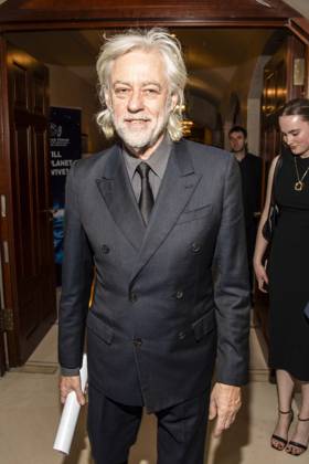 Sir Robert Bob Frederick Zenon Geldof Irish rock musician as guest at the Cinema For Peace Gala 2026 at the Hotel Adlon Kempinski on 16 02 2026 in Berlin Berlin Germany