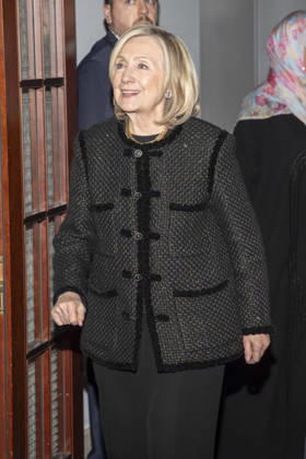 Hillary Diane Rodham Clinton US American politician of the Democratic Party Author guest at the Cinema For Peace Gala 2026 at the Hotel Adlon Kempinski on February 16, 2026 in Berlin Berlin Germany