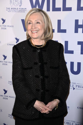 Hillary Clinton at the Cinema For Peace Gala 2026 at the Hotel Adlon Kempinski Berlin, 16 02 2026 Foto:xN.xKubelkax xFuturexImagex cinema_6283