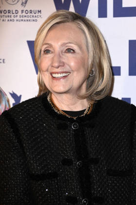Hillary Clinton at the Cinema For Peace Gala 2026 at the Hotel Adlon Kempinski Berlin, 16 02 2026 Foto:xN.xKubelkax xFuturexImagex cinema_6284