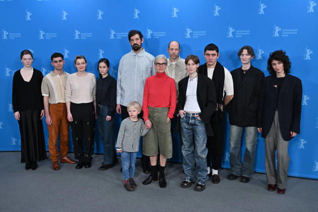 76th Berlin Film Festival Photocall My Wife Cries Vladimir Vulevic, Birte Schnöink, Angela Schanelec, Agathe Bonitzer and rest of film crew and cast attending the photocall of the movie My Wife Cries during 76th Berlin International Film Festival in Berlin, Germany on 17 February 2026. Photo by Julien Reynaud APS-Medias ABACAPRESS.COM Berlin  Copyright: xReynaudxJulien APS-Medias ABACAx