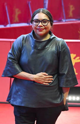 76th Berlin International Film Festival BERLIN, GERMANY - FEBRUARY 17: Actress Deborah Mailman poses for the press on the red carpet of Wolfram at the 76th Berlin International Film Festival (Berlinale) in Berlin, Germany, on February 17, 2026. Halil Sagirkaya Anadolu Berlin Germany. Editorial use only. Please get in touch for any other usage.  Copyright: x2026xAnadoluxHalilxSagirkayax