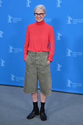 76th Berlin Film Festival Photocall My Wife Cries Angela Schanelec attending the photocall of the movie My Wife Cries during 76th Berlin International Film Festival in Berlin, Germany on 17 February 2026. Photo by Julien Reynaud APS-Medias ABACAPRESS.COM Berlin  Copyright: xReynaudxJulien APS-Medias ABACAx