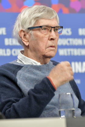 Tom Courtenay at the press conference for the feature film Queen at Sea at the Berlinale 2026 76 Berlin International Film Festival at the Hotel Grand Hyatt Berlin, 17 02 2026 Foto:xM.xBehrensx xFuturexImagex queen_6241