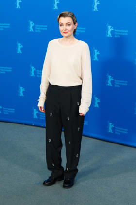 Photocall for My Wife Cries , Grand Hyatt Berlin, Berlin, Germany Birte Schnöink poses at the Photocall for My Wife Cries during Berlinale (Berlin Film Festival) at Grand Hyatt Berlin, Berlin, , Germany on 17 February 2026., Credit:Julie Edwards Avalon  Copyright: xJuliexEdwardsx xAvalonx 1075931546