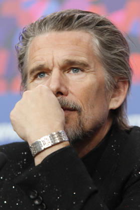 Ethan Hawke at the press conference for the feature film The Weight at the Berlinale 2026 76 Berlin International Film Festival at the Hotel Grand Hyatt Berlin, 17 02 2026 Foto:xC.xTamckex xFuturexImagex weight_6227