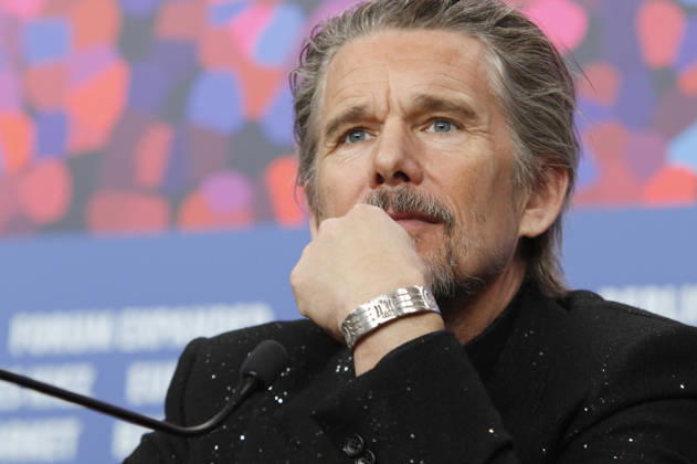 Ethan Hawke at the press conference for the feature film The Weight at the Berlinale 2026 76 Berlin International Film Festival at the Hotel Grand Hyatt Berlin, 17 02 2026 Foto:xC.xTamckex xFuturexImagex weight_6228