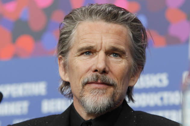 Ethan Hawke at the press conference for the feature film The Weight at the Berlinale 2026 76 Berlin International Film Festival at the Hotel Grand Hyatt Berlin, 17 02 2026 Foto:xC.xTamckex xFuturexImagex weight_6237
