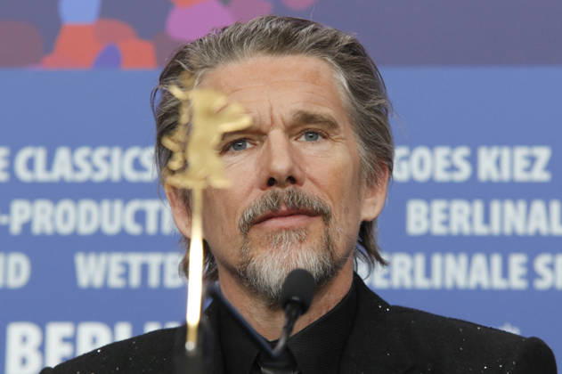 Ethan Hawke at the press conference for the feature film The Weight at the Berlinale 2026 76 Berlin International Film Festival at the Hotel Grand Hyatt Berlin, 17 02 2026 Foto:xC.xTamckex xFuturexImagex weight_6240